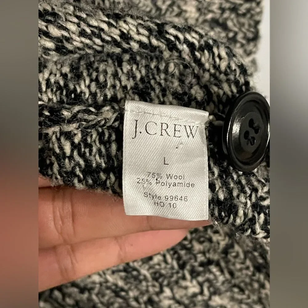 J Crew Wool Button‎ Down Sweater